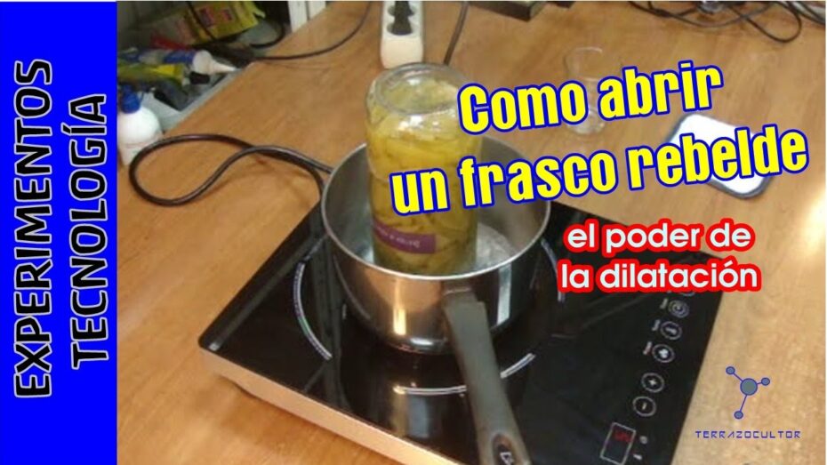 Cómo abrir un frasco atascado