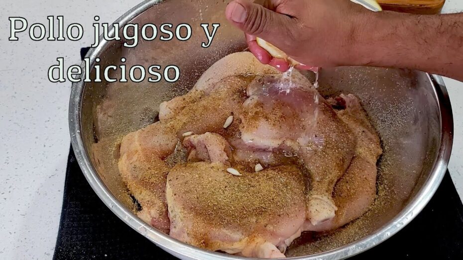 Cómo adobar un pollo