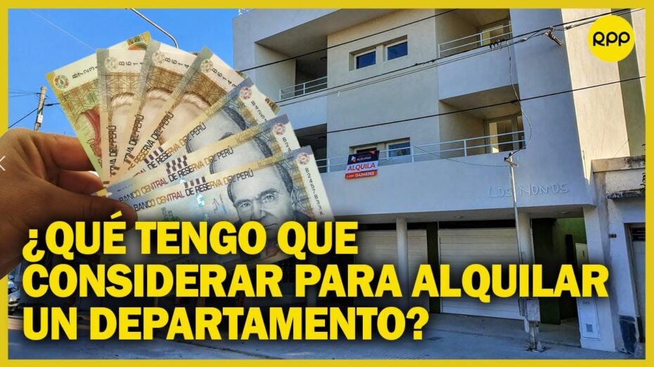 Cómo alquilar un departamento