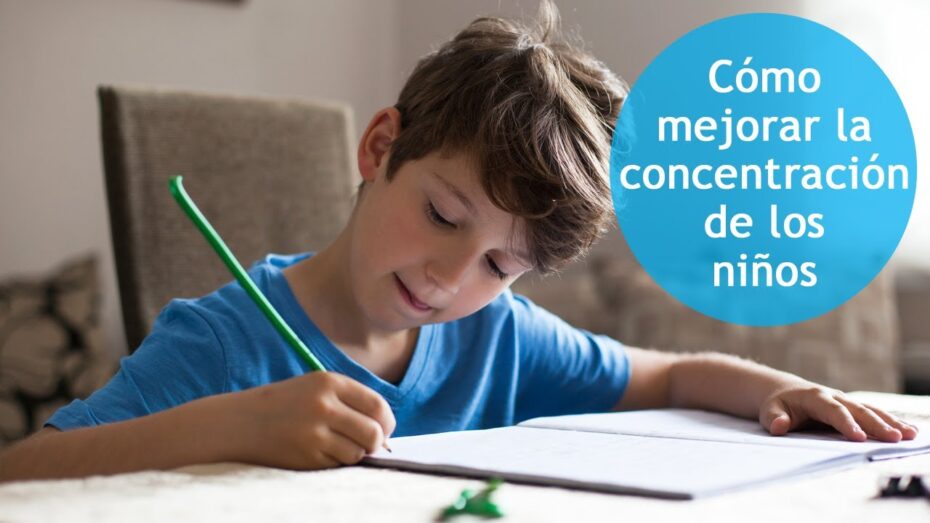 Cómo ayudar a un niño con problemas de concentración