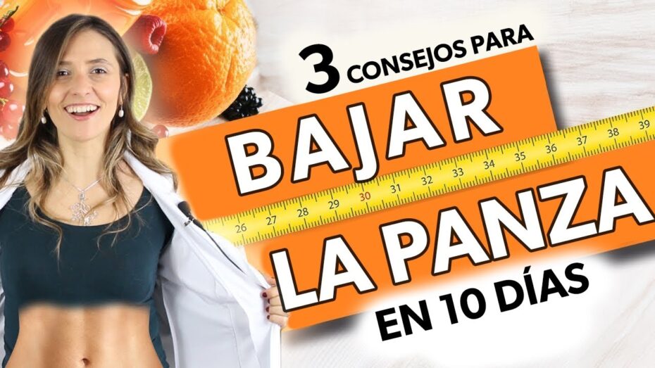 Cómo bajar la panza