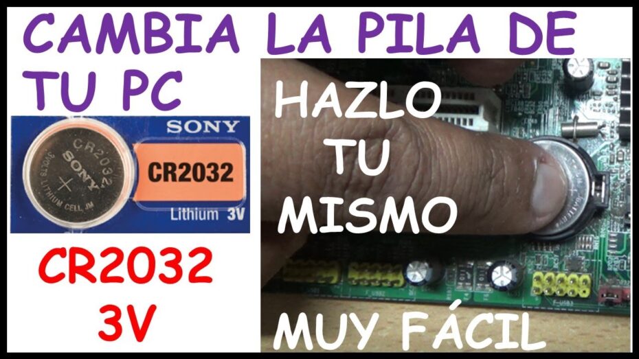 Cómo cambiar la pila de la computadora