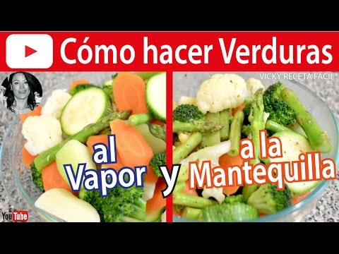 Cómo cocinar las verduras al vapor