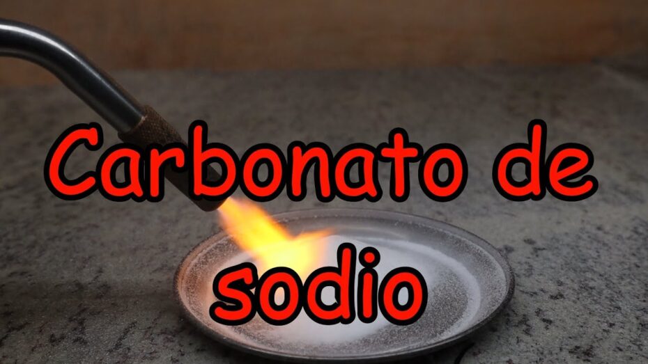 Cómo convertir bicarbonato en carbonato de sodio