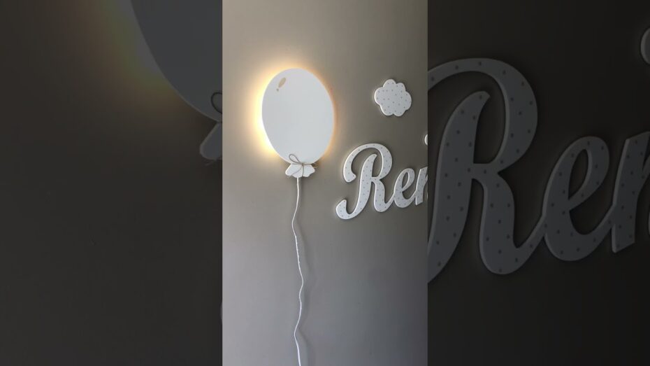 Cómo decorar con letras una habitación infantil