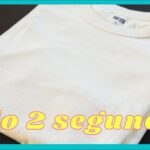 Cómo doblar camisetas en 2 segundos