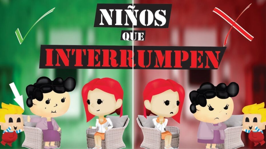 Cómo enseñar a los niños a no interrumpir