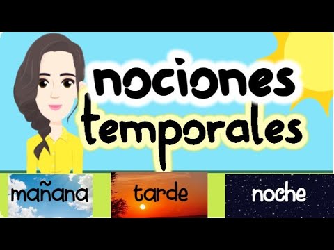 Cómo enseñar los conceptos temporales a los niños