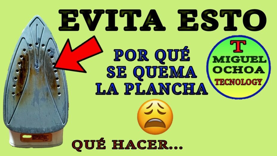 Cómo evitar accidentes al usar la plancha