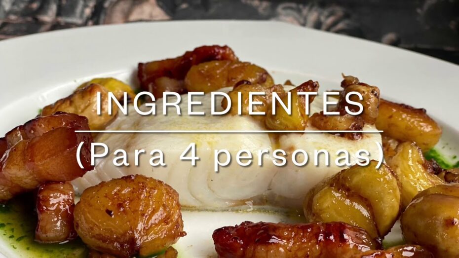 Cómo hacer bacalao con castañas