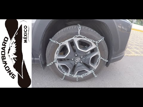 Cómo hacer cadenas para andar en bicicleta en la nieve