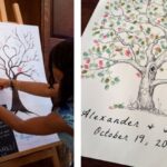 Cómo hacer cuadros con huellas Cómo hacer cuadros con huellas