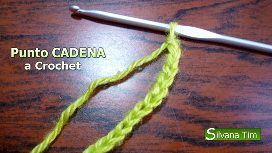 Cómo hacer el punto cadena para tejer a crochet – video
