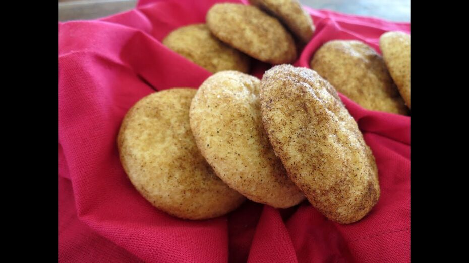 Cómo hacer galletas snickerdoodle
