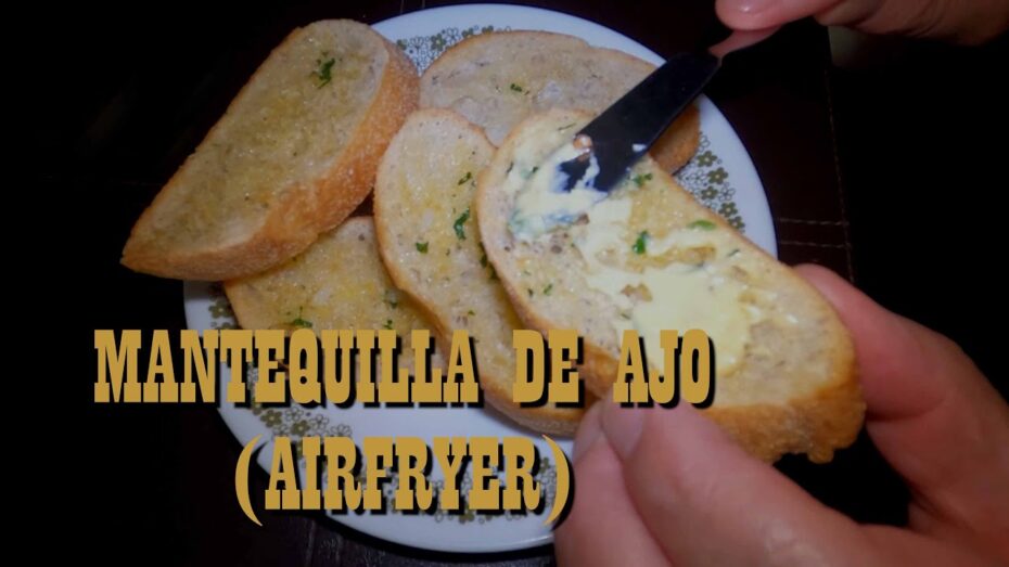 Cómo hacer mantequilla de ajo casera