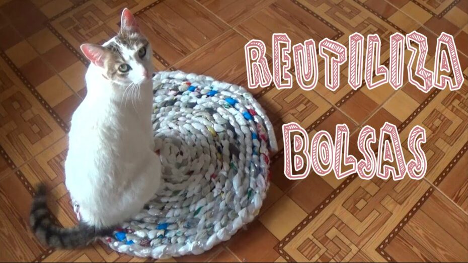 Cómo hacer moquetas con bolsas de plástico