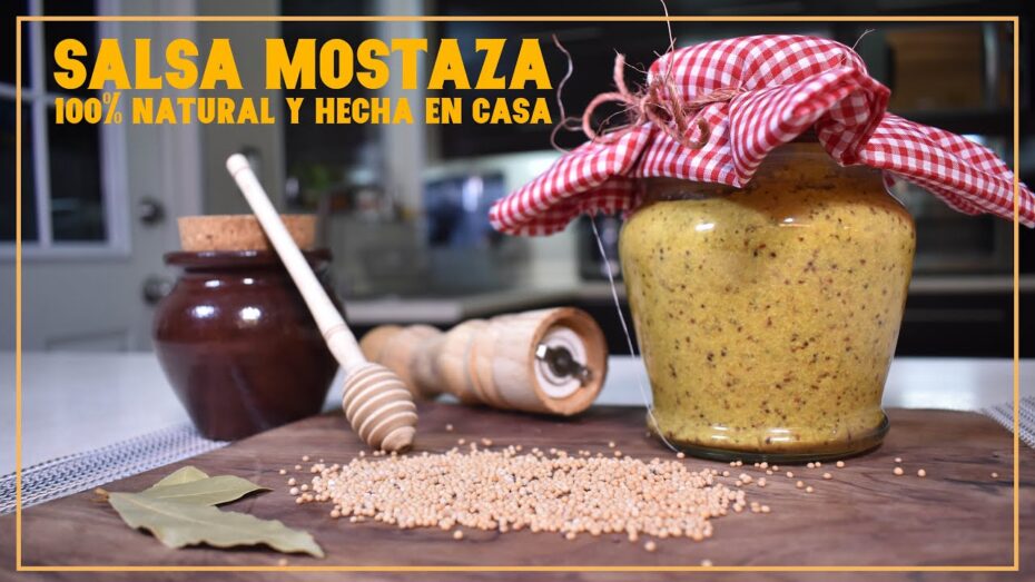 Cómo hacer mostaza casera