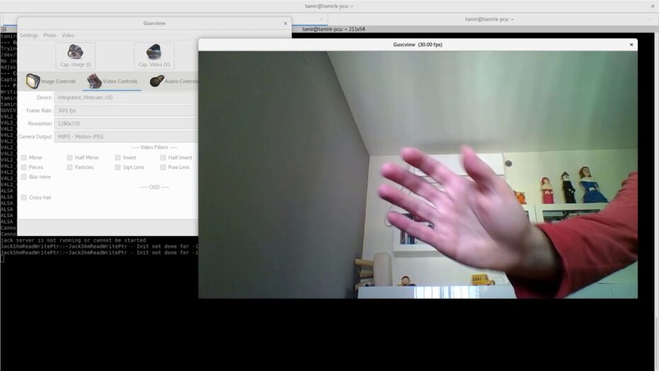 Cómo hacer para instalar una webcam en debian