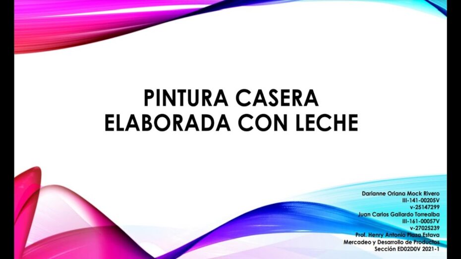 Cómo hacer pinturas con leche