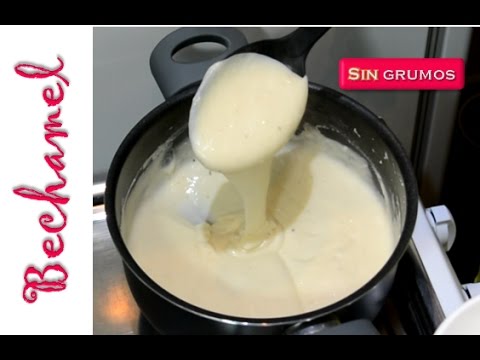Cómo hacer salsa blanca – video