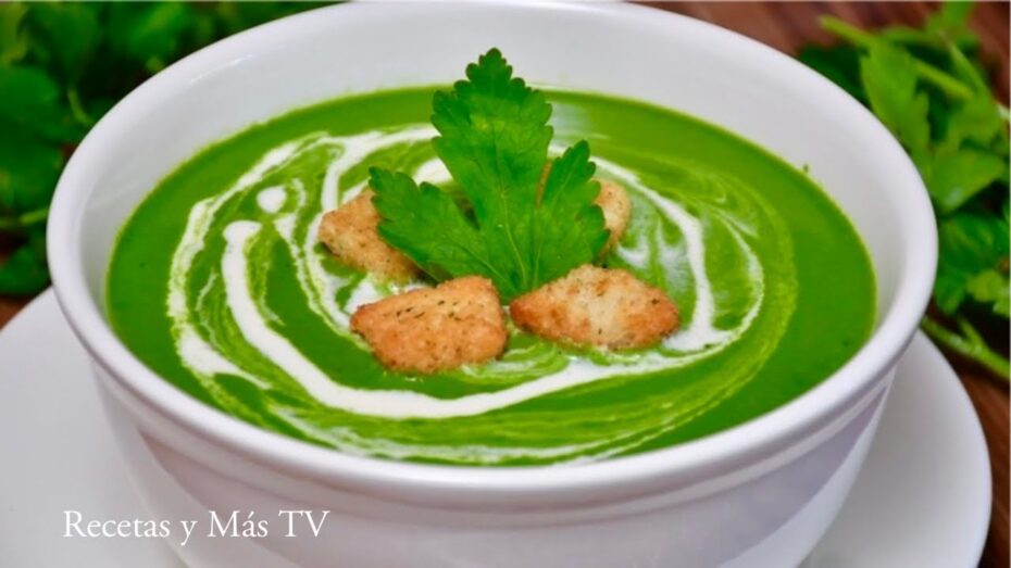 Cómo hacer sopa crema de espinacas en el microondas
