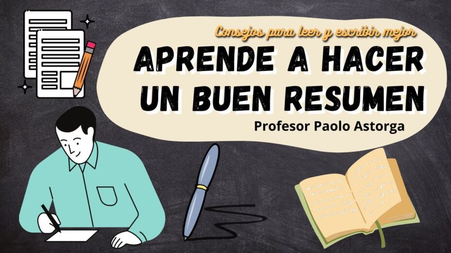 Cómo hacer un resumen de un texto
