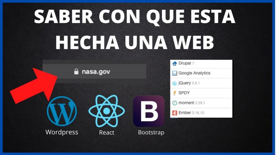 Cómo identificar las tecnologías usadas en un sitio web