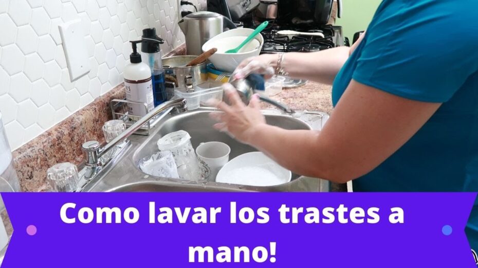 Cómo lavar los trastes de forma efectiva