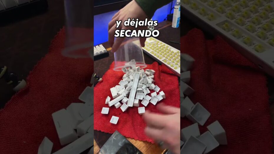 Cómo limpiar el teclado de tu ordenador