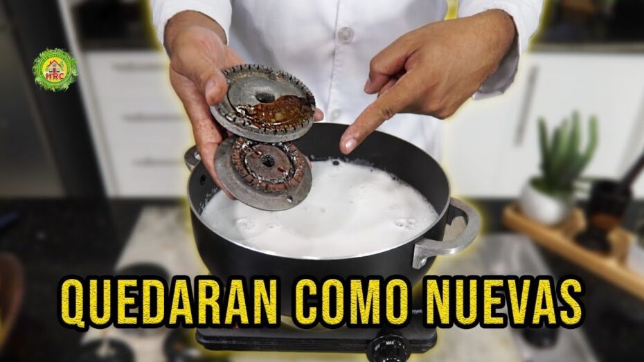 Cómo limpiar los quemadores de la cocina