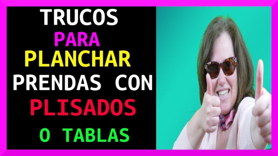 Cómo planchar una falda o pollera con tablas