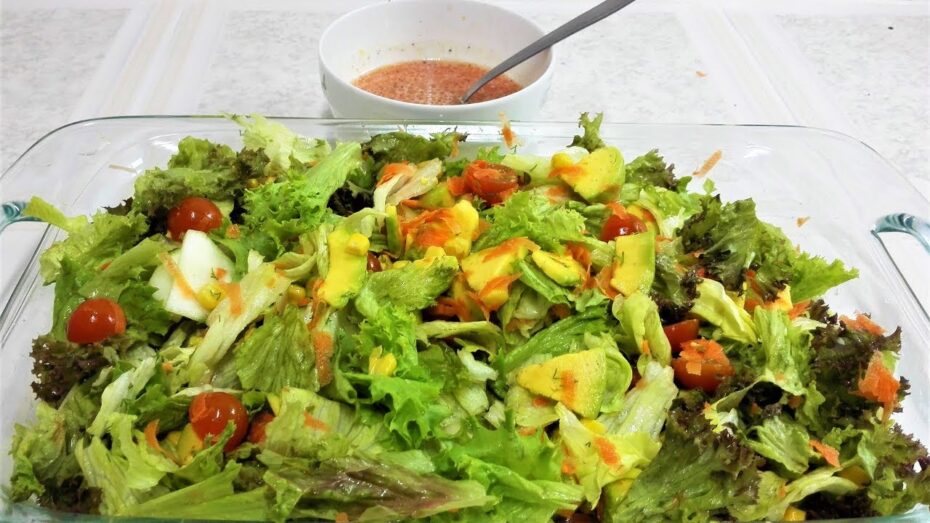 Cómo preparar ensaladas diferentes