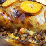 Cómo preparar pollo relleno para navidad